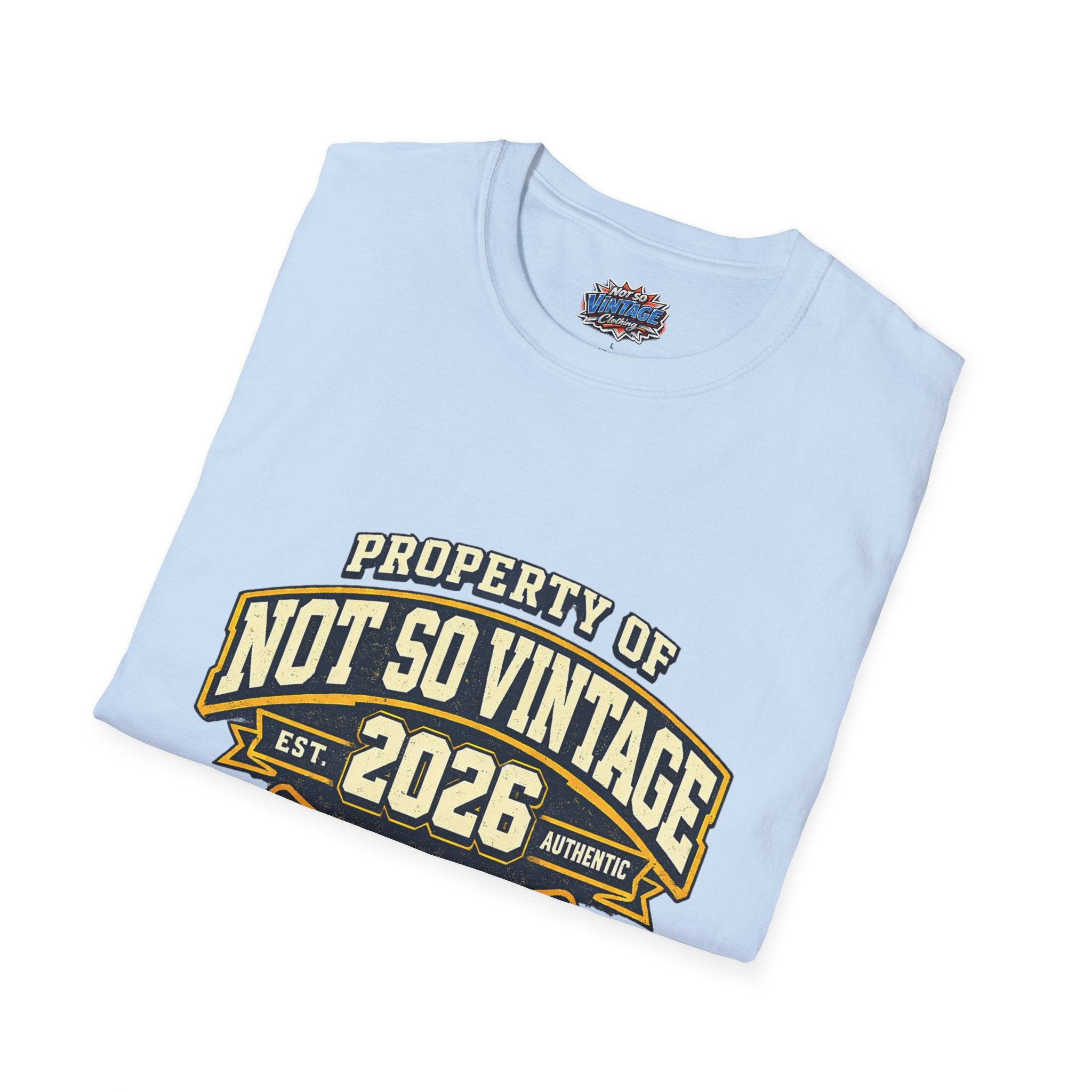 Retro 'Property of' Old School Apparel