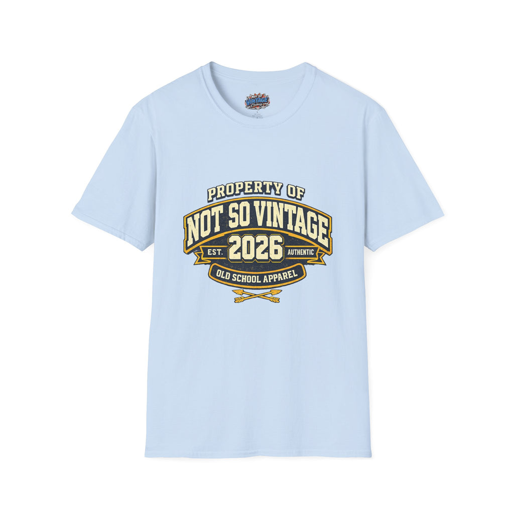 Retro 'Property of' Old School Apparel