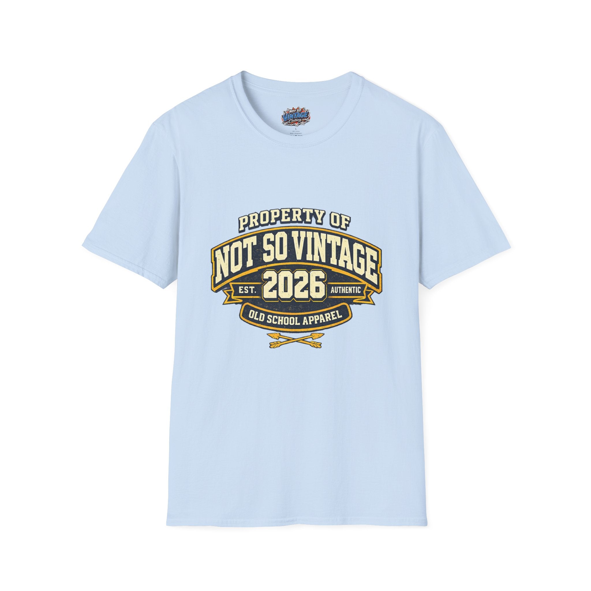 Retro 'Property of' Old School Apparel