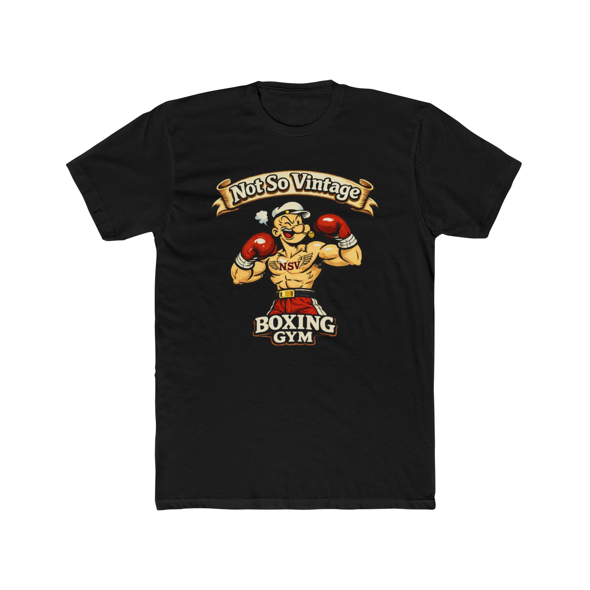 Popeye Retro Boxing Gym T-Shirt
