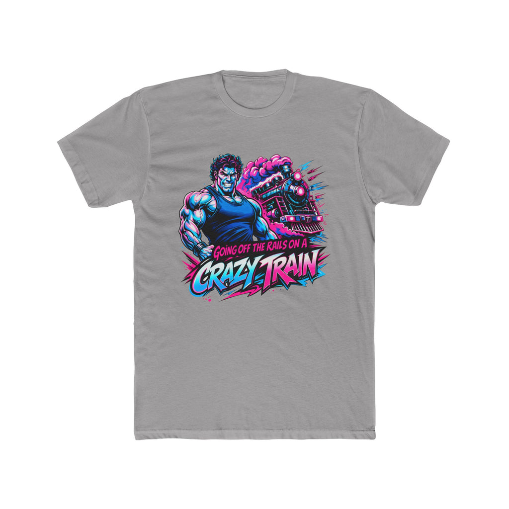"Going Off The Rails" Retro Muscle Shirt