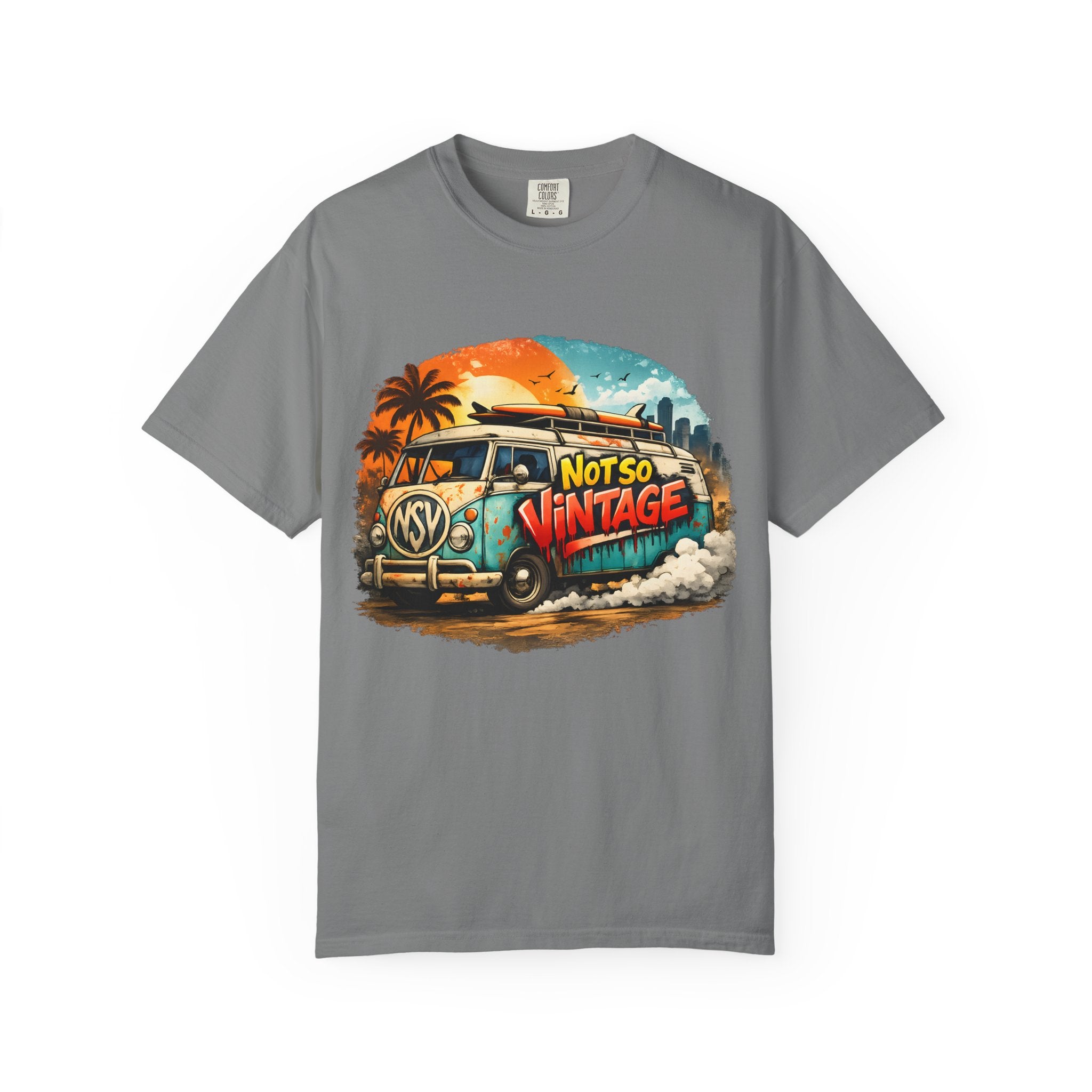Retro Surf Van Tee — "Not So Vintage"