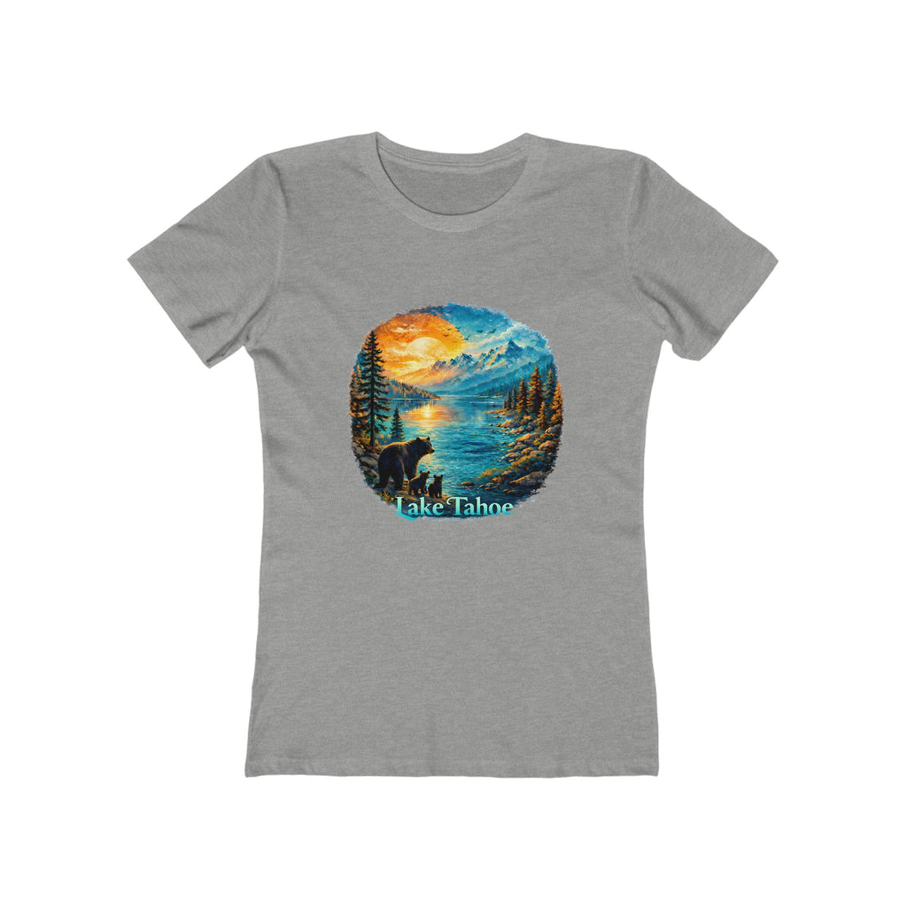 Lake Tahoe Scenic Tee — Women's Boyfriend-Style