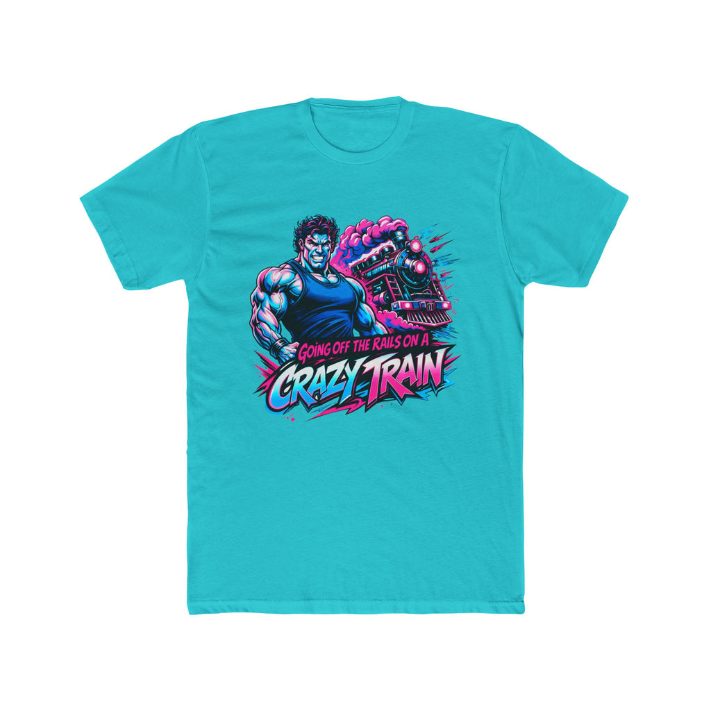 "Going Off The Rails" Retro Muscle Shirt