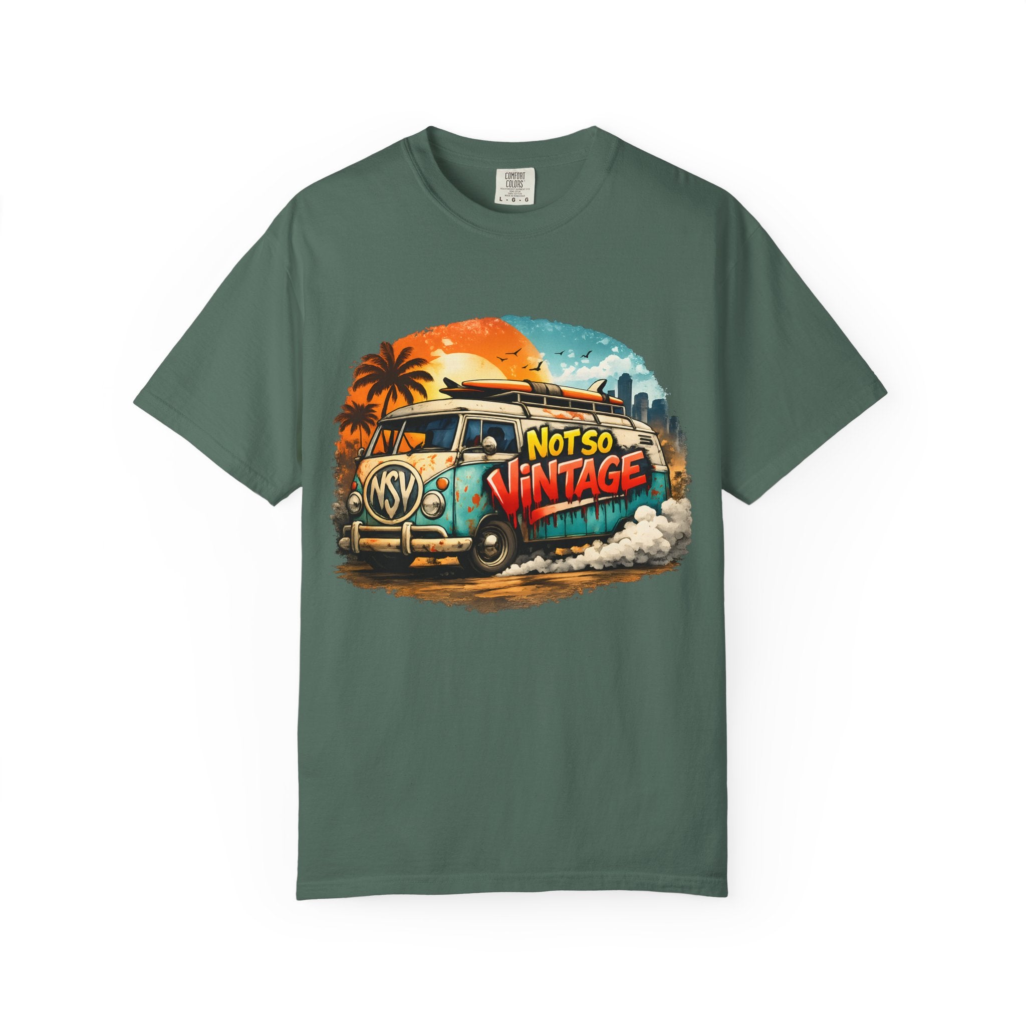 Retro Surf Van Tee — "Not So Vintage"