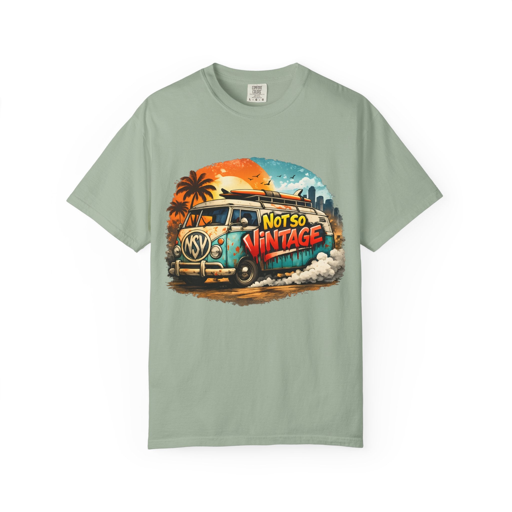 Retro Surf Van Tee — "Not So Vintage"