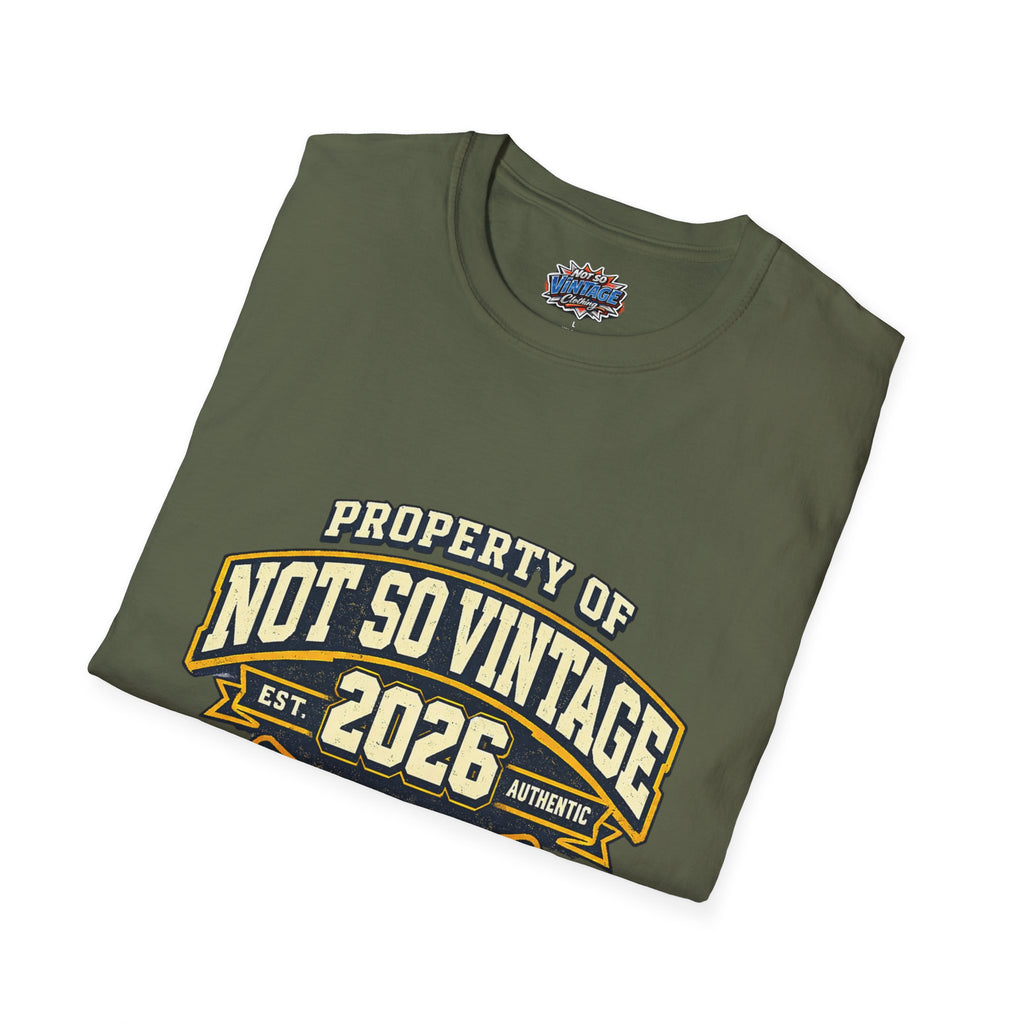 Retro 'Property of' Old School Apparel