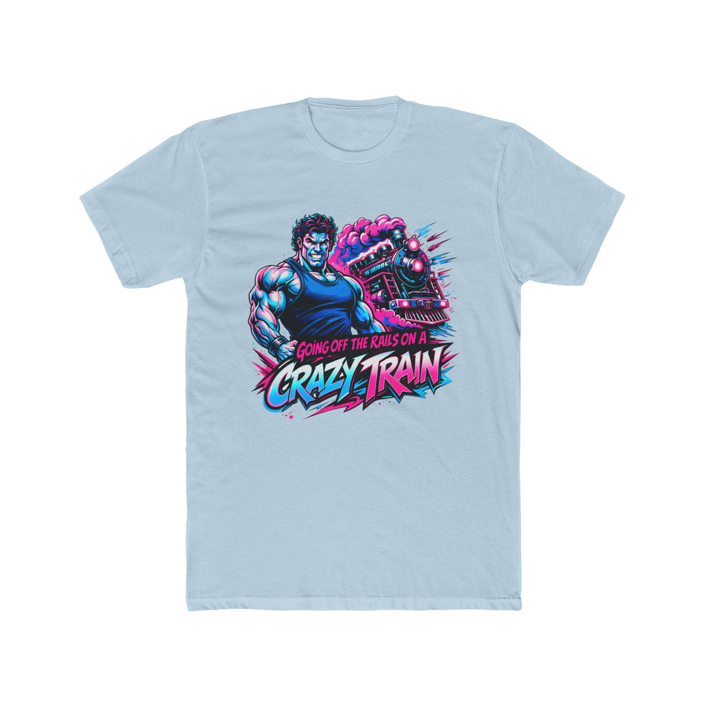 "Going Off The Rails" Retro Muscle Shirt