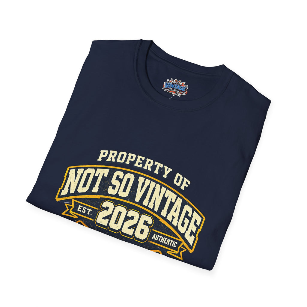 Retro 'Property of' Old School Apparel