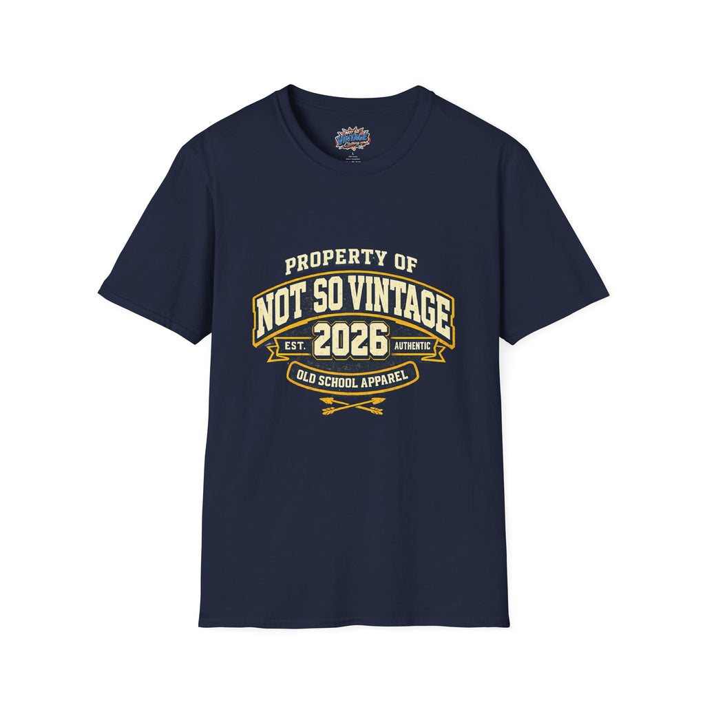 Retro 'Property of' Old School Apparel