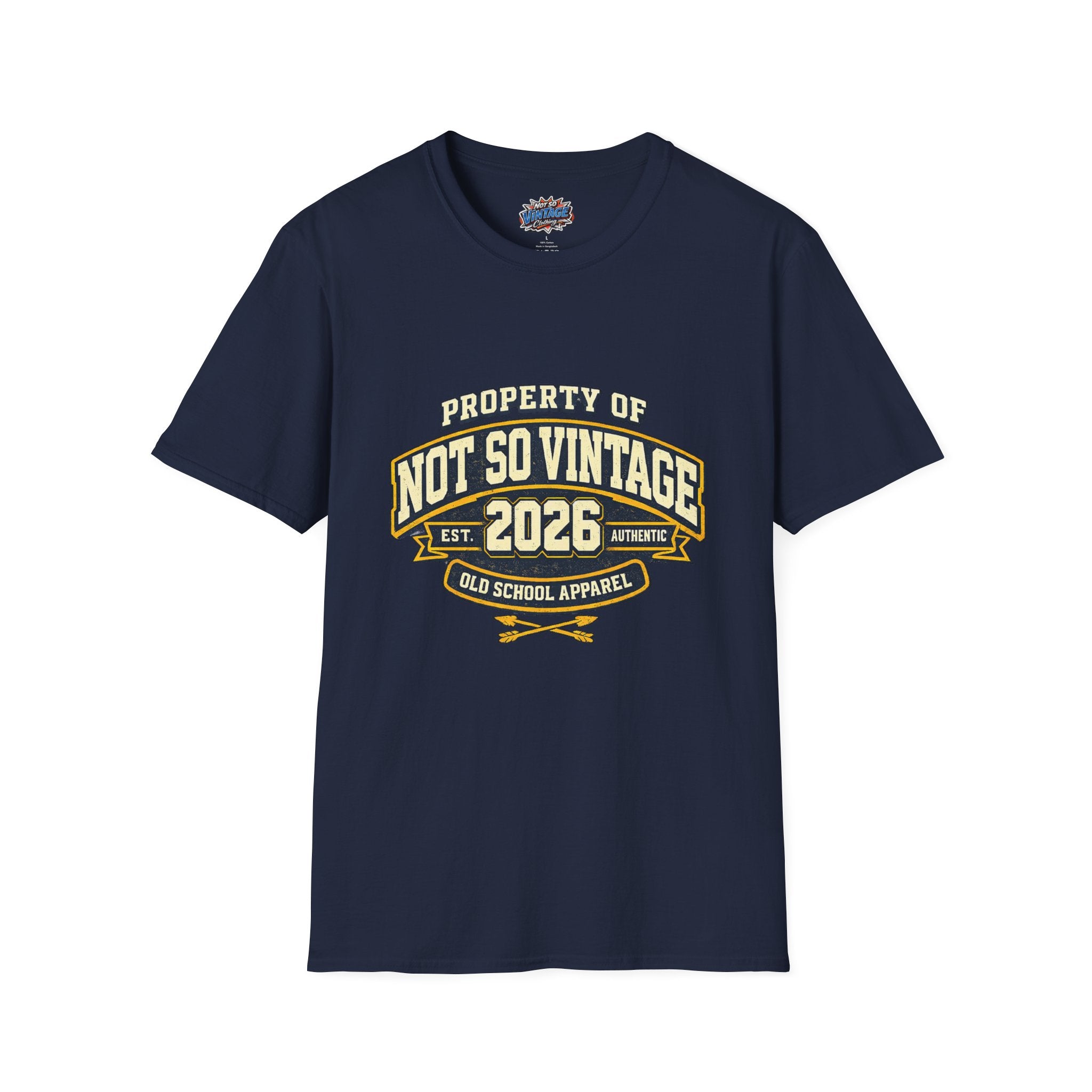 Retro 'Property of' Old School Apparel