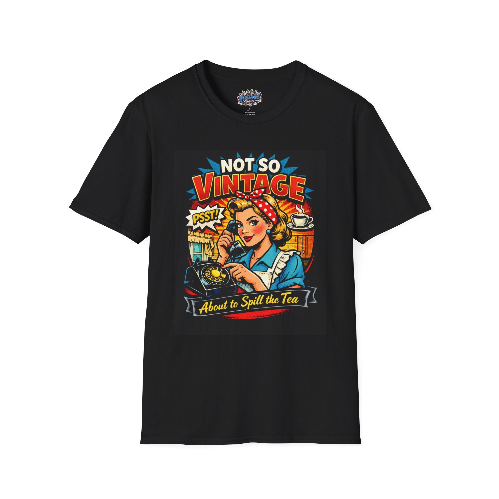 ‘About to Spill the Tea’ Graphic T-Shirt
