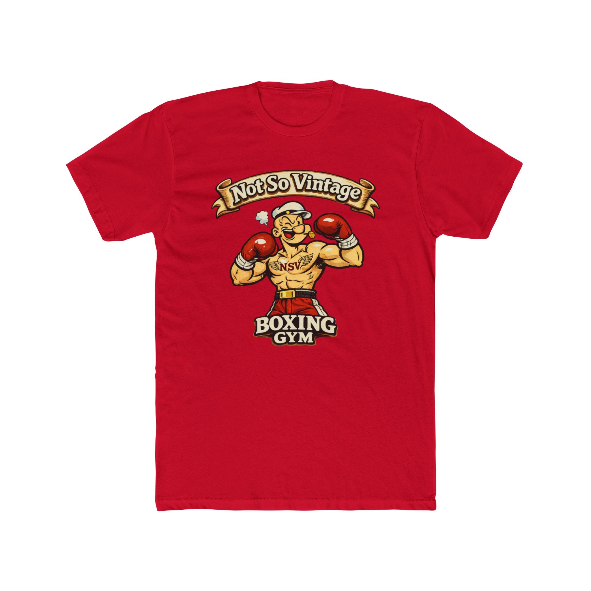 Popeye Retro Boxing Gym T-Shirt