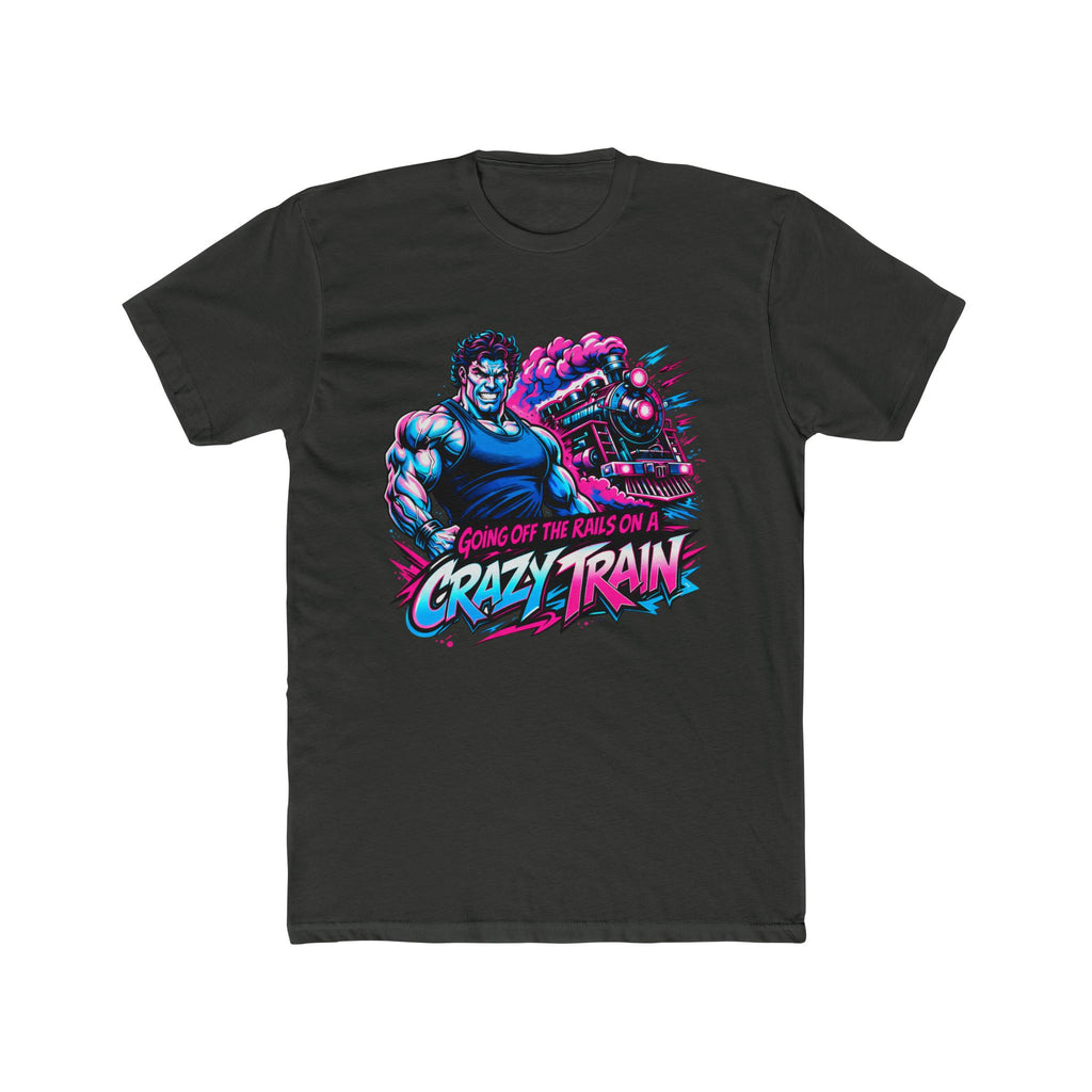 "Going Off The Rails" Retro Muscle Shirt