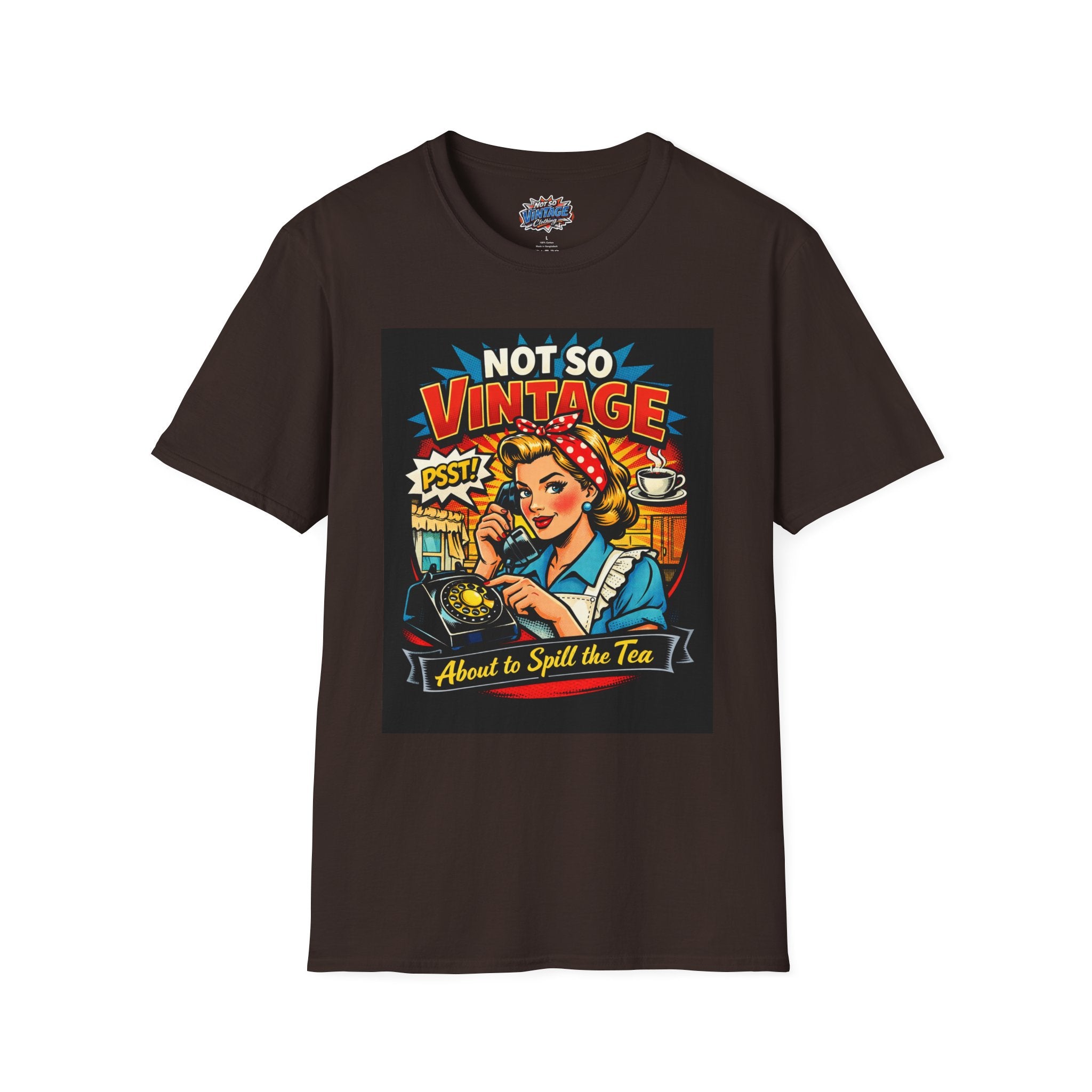 ‘About to Spill the Tea’ Graphic T-Shirt
